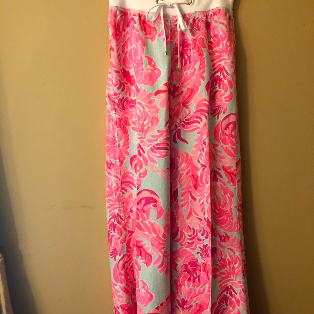 Lilly Pulitzer Linen Pants.